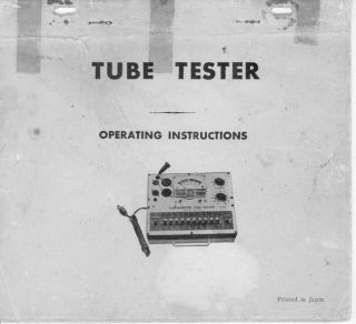 Lafayette-T36B.Tube Tester preview